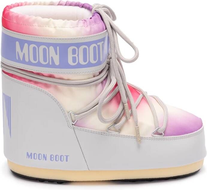 moon boot Lage Tie Dye Laarzen Grijs Dames