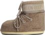 Moon boot Lage Vilt Icoon Laarzen Slip-On Stijl Beige Dames - Thumbnail 1