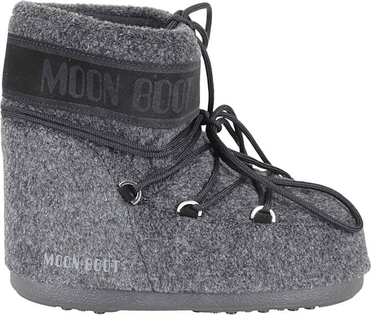 Moon boot Lage Vilt Icoon Winterlaarzen Gray Dames