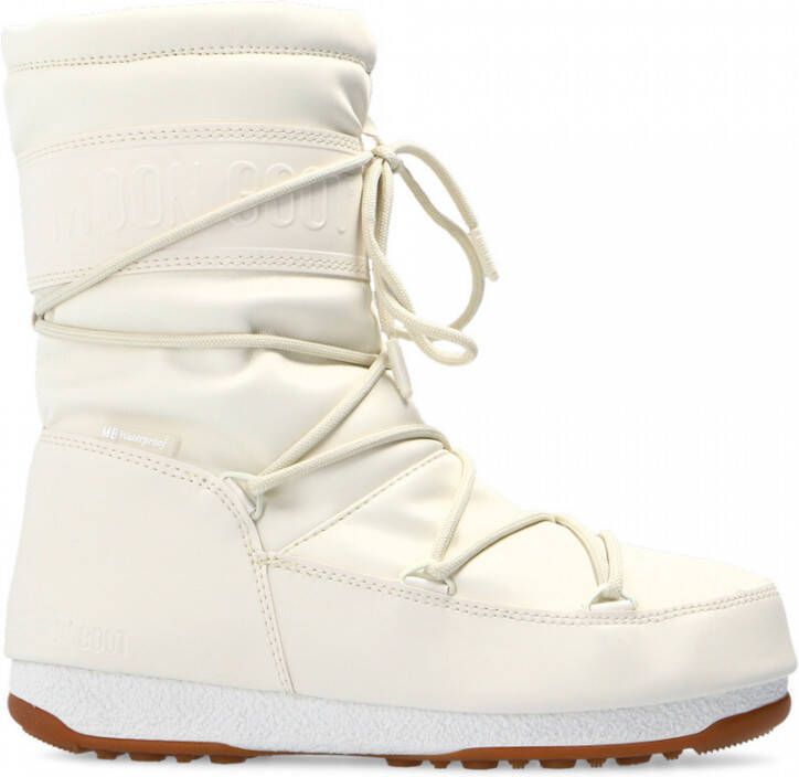 moon boot ‘Mid Rubber’ snow boots Beige Dames