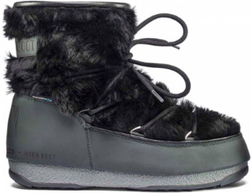 Moonboot winterlaarzen Monaco Low Fur WP met trendy imitatiebont