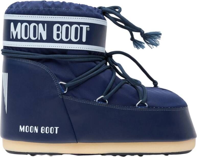 MOON BOOT Snowboots Dames Icon Low Nylon Maat: 36 38 Materiaal: Nylon Kleur: Blauw