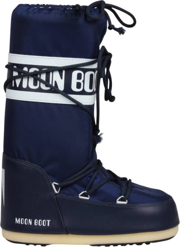 Moon boot Nylon Sneeuwlaarzen met thermisch ontwerp Blue Dames