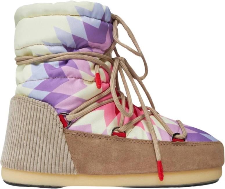 moon boot Platte MultiColour Kaleidoscope Grafische Schoenen Multicolor Dames