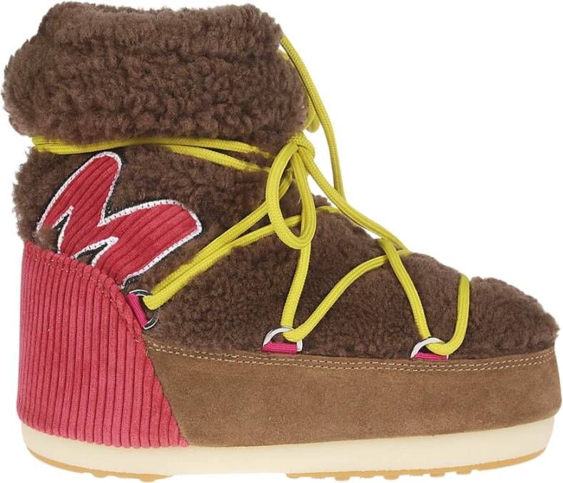 Moon boot Shearling Patch Laarzen Multicolor Dames