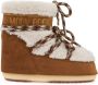 Moon boot Shearling Snowboots met kruisveters Brown Dames - Thumbnail 1