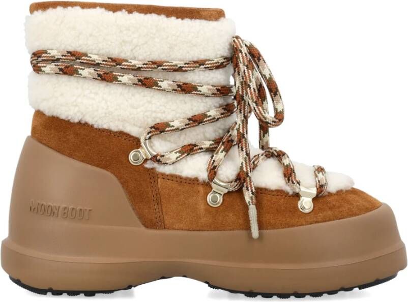 Moon boot Shearling Veterschoenen Multicolor Dames