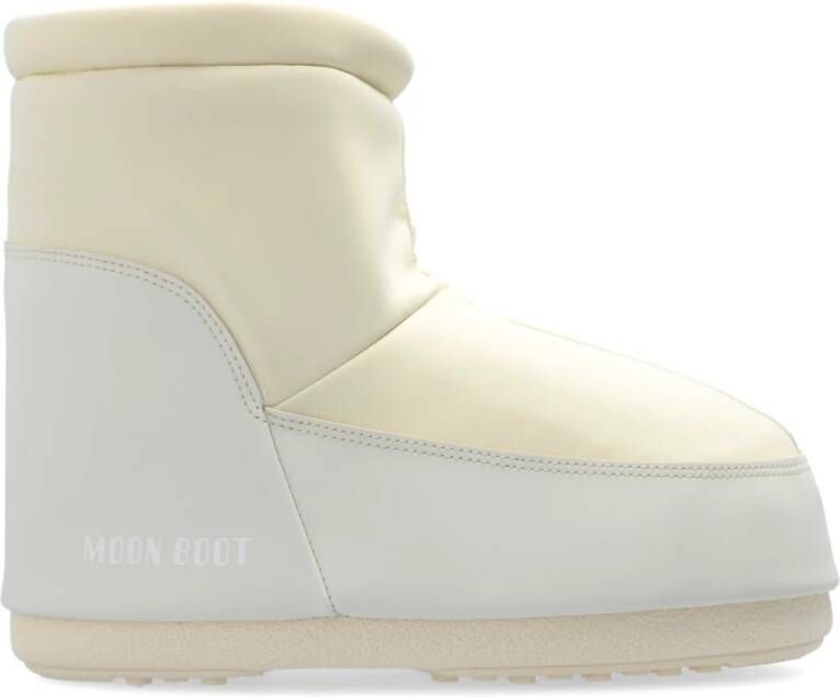 Moon boot Sneeuwlaarzen Icon Low Nolace Rubber Beige Dames