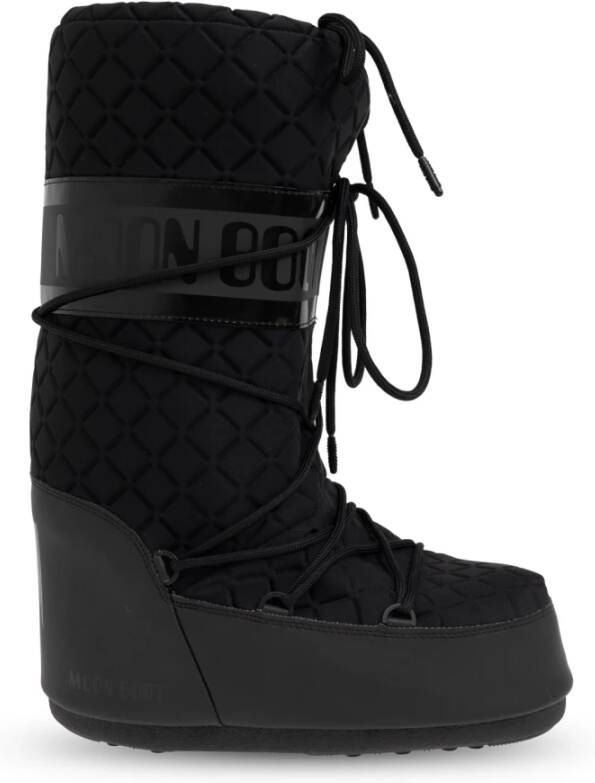 Moon boot Sneeuwlaarzen 'Icon Quilt' Black Dames