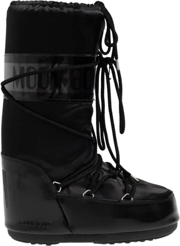 Moon boot Sneeuwlaarzen icoon blik Black Dames