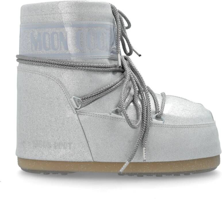 moon boot Sneeuwlaarzen Icoon Glitter Gray Dames