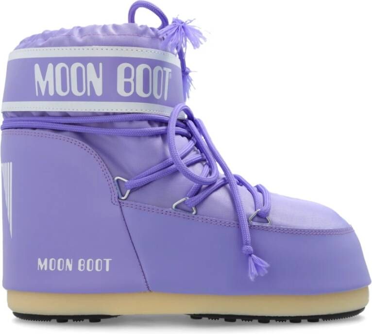 Moon boot Sneeuwlaarzen Icoon Laag Nylon Purple Dames