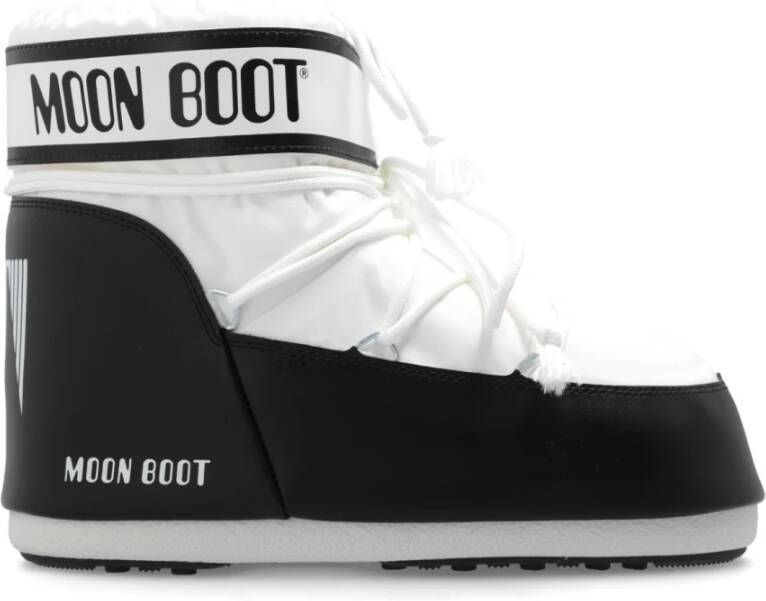 Moon boot Sneeuwlaarzen Icoon Laag Nylon White