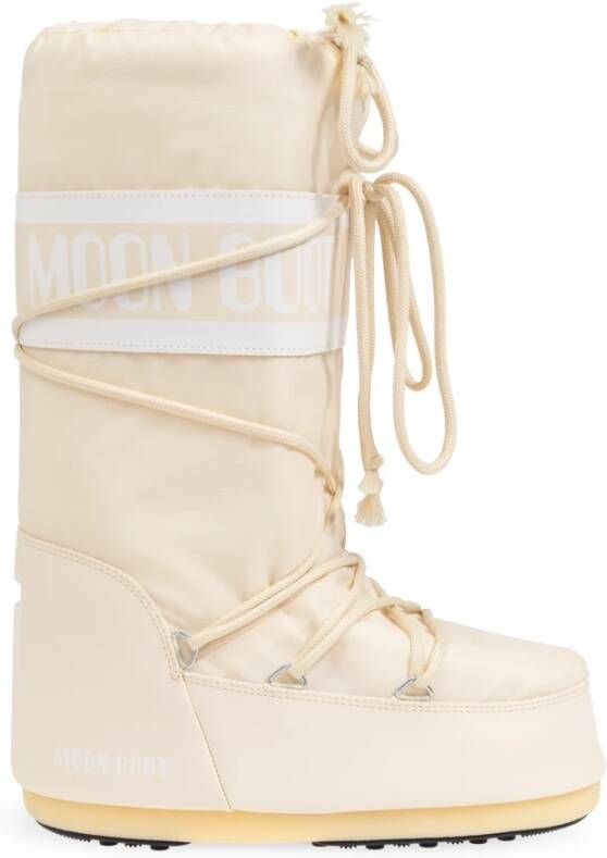 Moon Boot Laarzen Creme Mb Icon Nylon Boots Creme 80d1400440