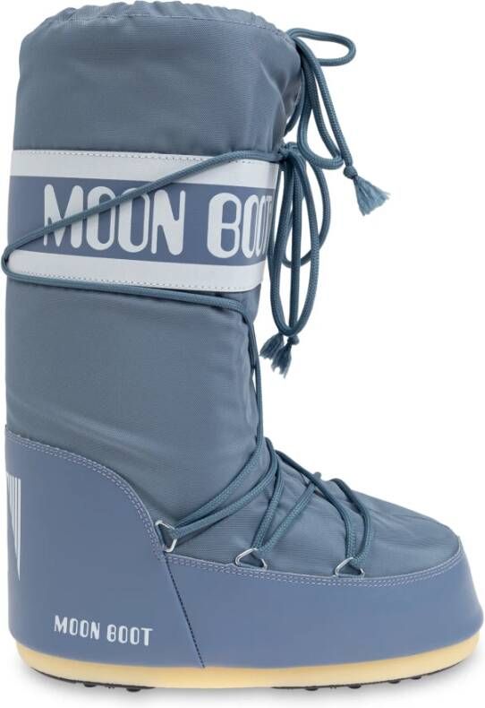 moon boot Sneeuwlaarzen Icoon Nylon Blue Dames