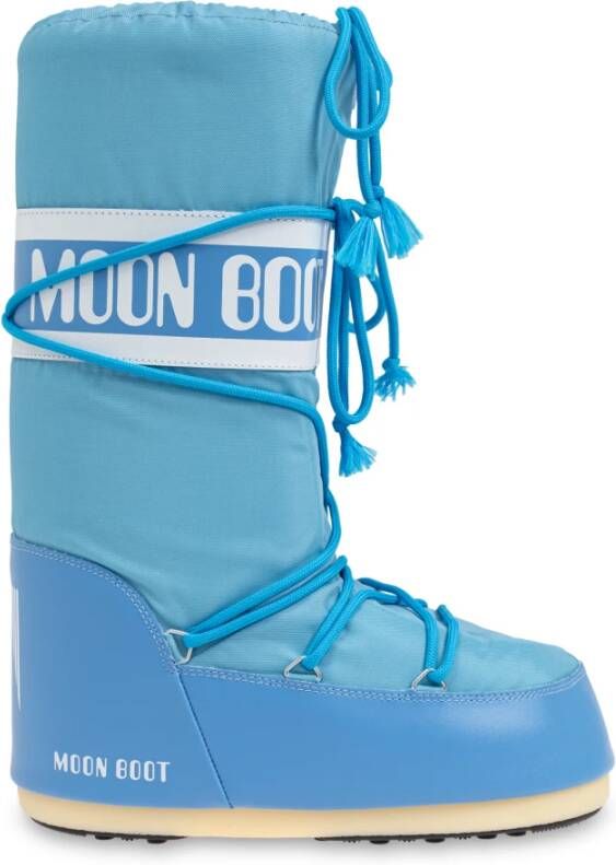 Moon boot Sneeuwlaarzen Icoon Nylon Blue Heren