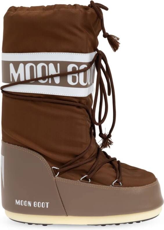 moon boot Sneeuwlaarzen Icoon Nylon Brown Dames