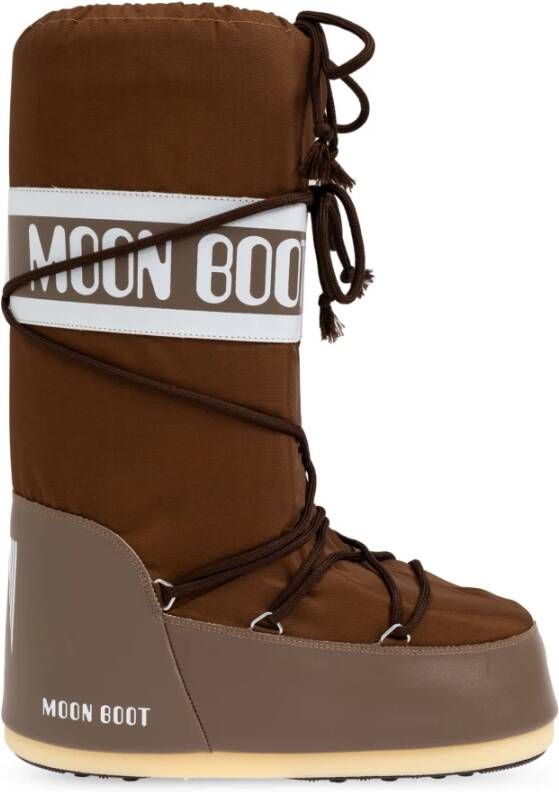 moon boot Sneeuwlaarzen Icoon Nylon Brown Heren