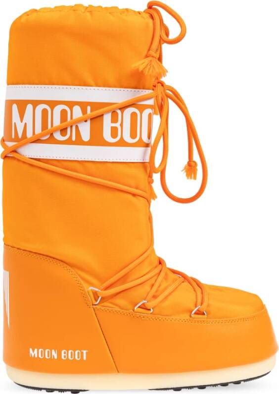 moon boot Sneeuwlaarzen icoon nylon Orange Dames