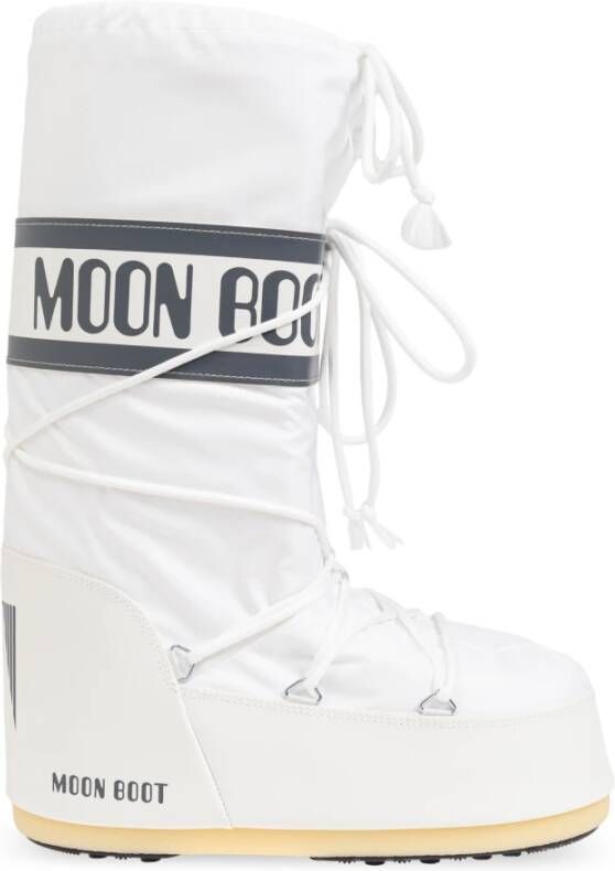 Moon boot Sneeuwlaarzen icoon nylon White Heren