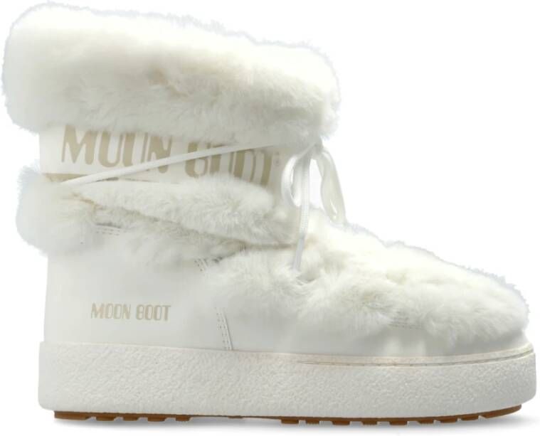 moon boot Sneeuwlaarzen MB Ltrack Faux Fur WP White Dames