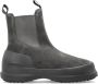 Moon boot Grijze Suède Platte Schoenen met Oversized Rubberen Zool Gray Dames - Thumbnail 29