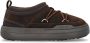 Moon boot Monogram Platform Sneakers met Suède Leer Brown Dames - Thumbnail 5