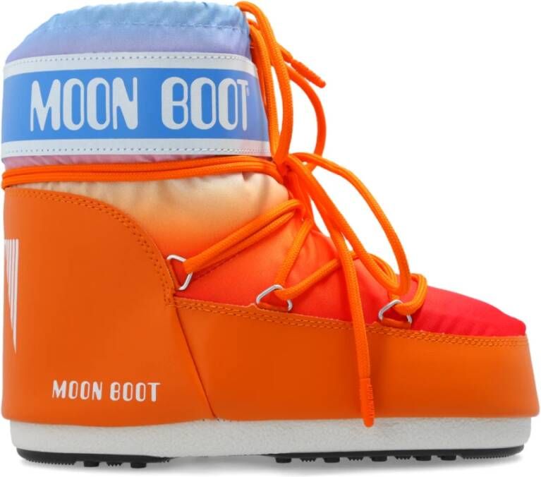 Moon boot Sneeuwlaarzen Pictogram Laag Zonsopgang Orange Dames