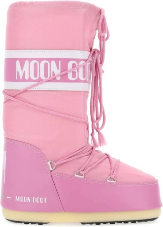 moon boot Stijlvolle Winterlaarzen voor Koud Weer Pink Dames