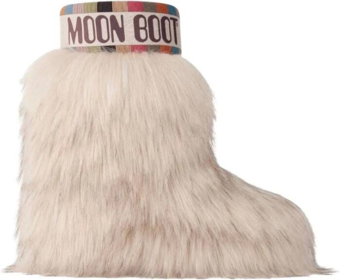 Moon boot Stijlvolle Winterlaarzen voor Mannen Beige Dames