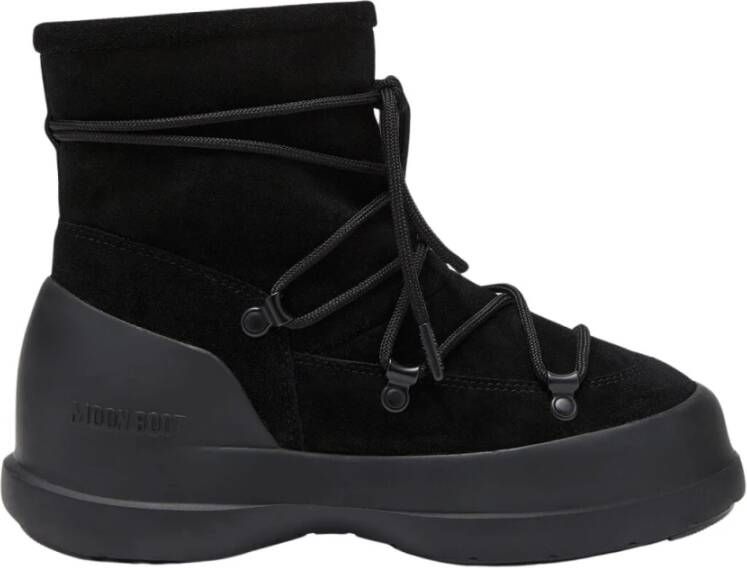 Moon boot Suède Luna Laars Black Dames