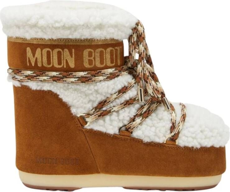 moon boot Winter Shearling Laarzen Brown Dames