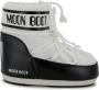 Moon boot Witte canvas platte schoenen met logo White Dames - Thumbnail 1