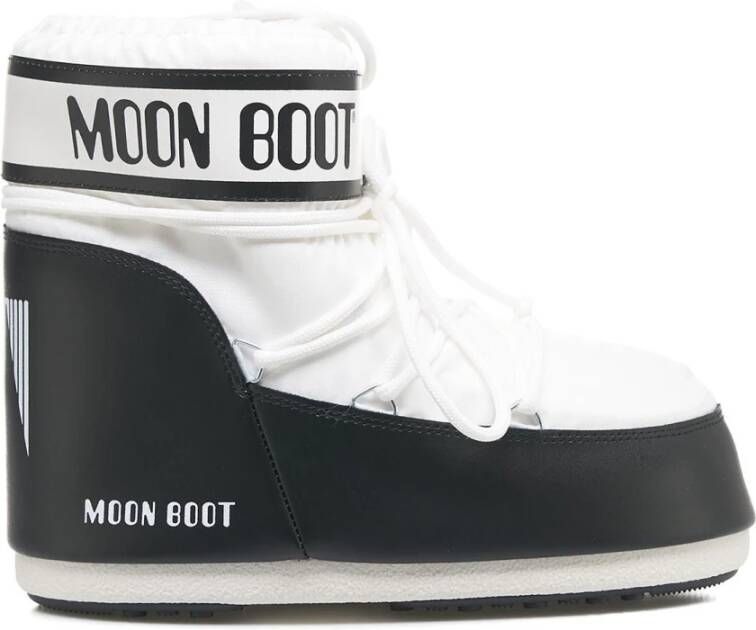 Moon boot Witte Enkellaarsjes voor Vrouwen White Dames