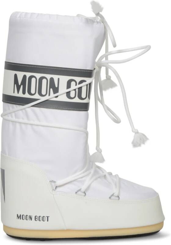 moon boot Witte Enkellaarsjes voor Vrouwen White Dames