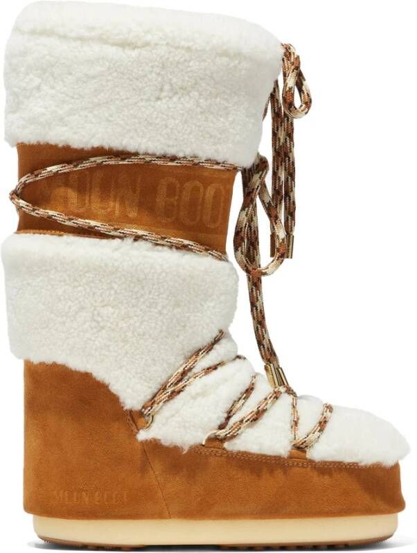 Moonboot Boots & laarzen Mb Icon Shearling in bruin