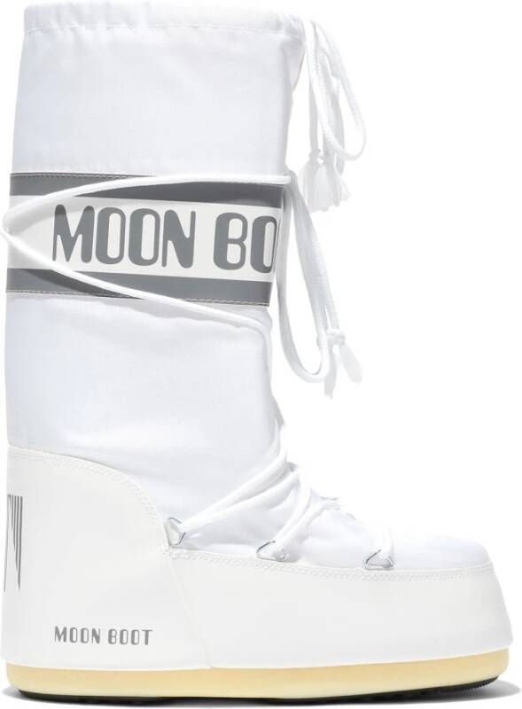 moon boot Witte enkellaarzen voor vrouwen White Dames