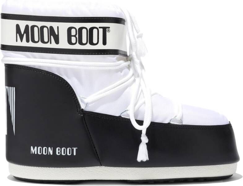 moon boot Witte enkellaarzen voor winteravonturen White Heren