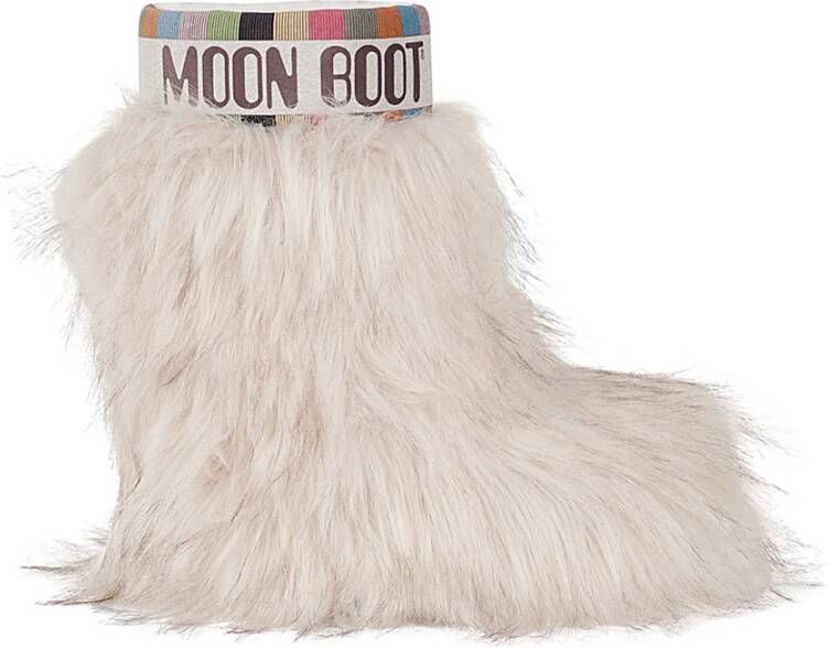 Moon boot Yeti Mid Iconische Winterlaarzen Beige Dames