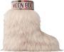 Moon boot Beige Yeti Faux Fur Mid Laarzen Beige Dames - Thumbnail 2