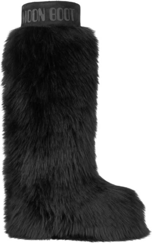 Moon boot Yeti Zwart Nepbont Laarzen Black Dames