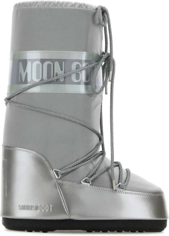 Moon boot Zilver Geïsoleerde Winterlaarzen Gray Dames