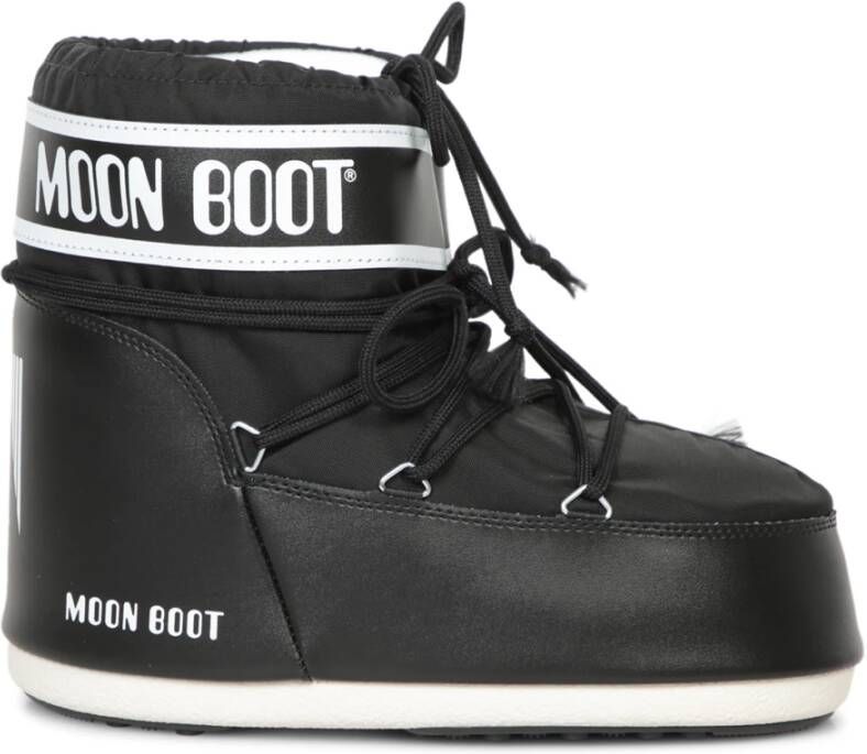 Moon boot Zwarte Enkellaarzen voor Mannen Black Heren