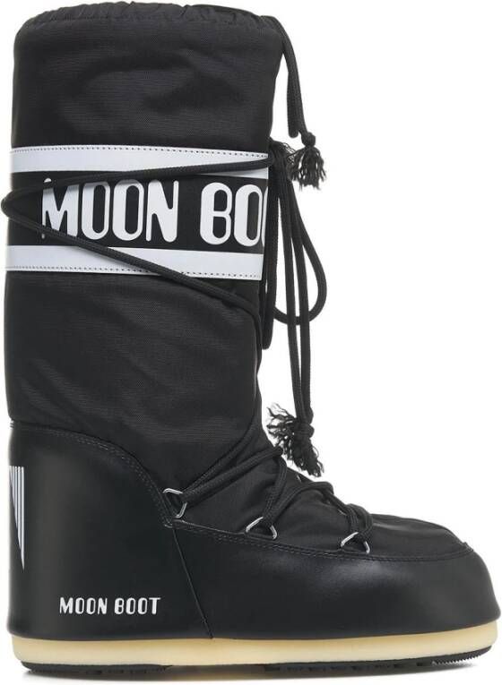 Moon boot Zwarte enkellaarzen voor vrouwen Black Dames