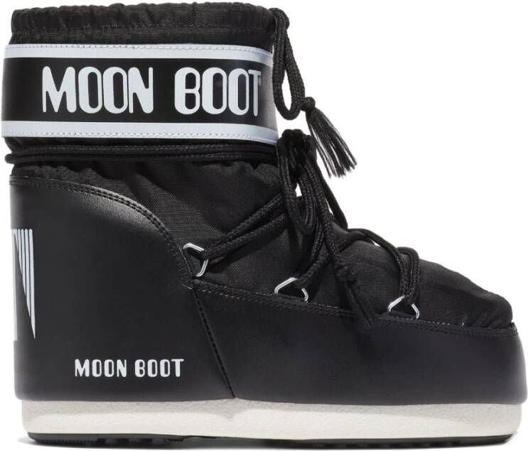 Moon boot Zwarte Icon Low Gevoerde Laarzen Black Dames