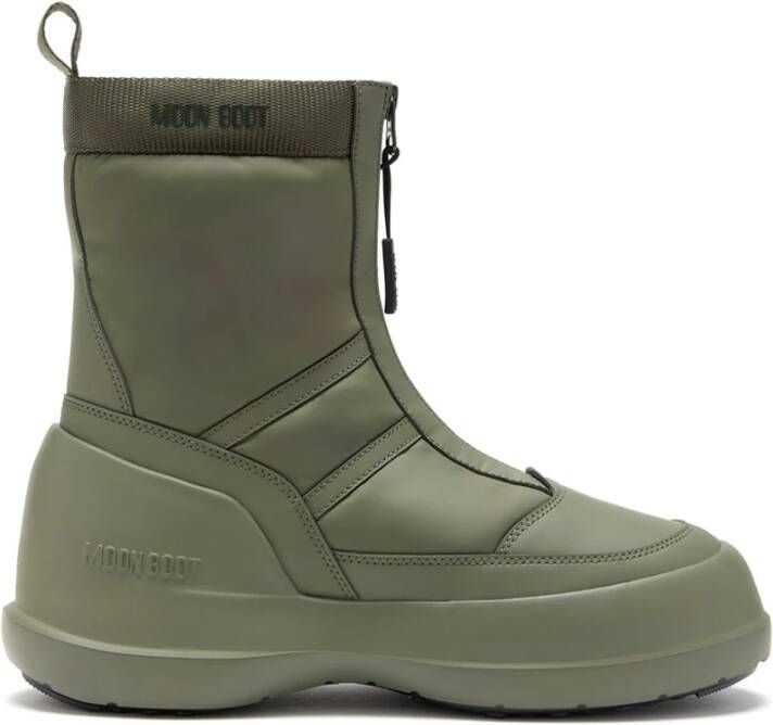 Moon boot Zwarte Luna Rits Ontwerp Laarzen Green Heren