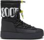 Moon boot Zwarte platte schoenen met PVC-details Black Heren - Thumbnail 2