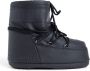 Moon boot Zwarte Rubberlaarzen Vetersluiting Black Dames - Thumbnail 1