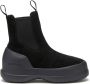 Moon boot Zwarte Suede Luna Laarzen Black Dames - Thumbnail 1