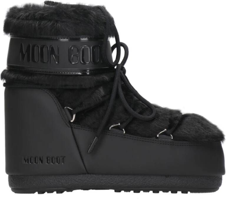 moon boot Zwarte Waterdichte Winterlaarzen Black Dames